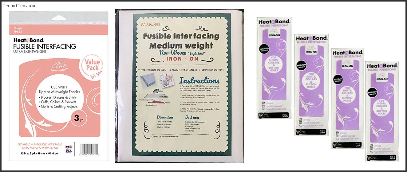 Top 10 Best Fusible Interfacing For Silk [2022] Trendi Tex