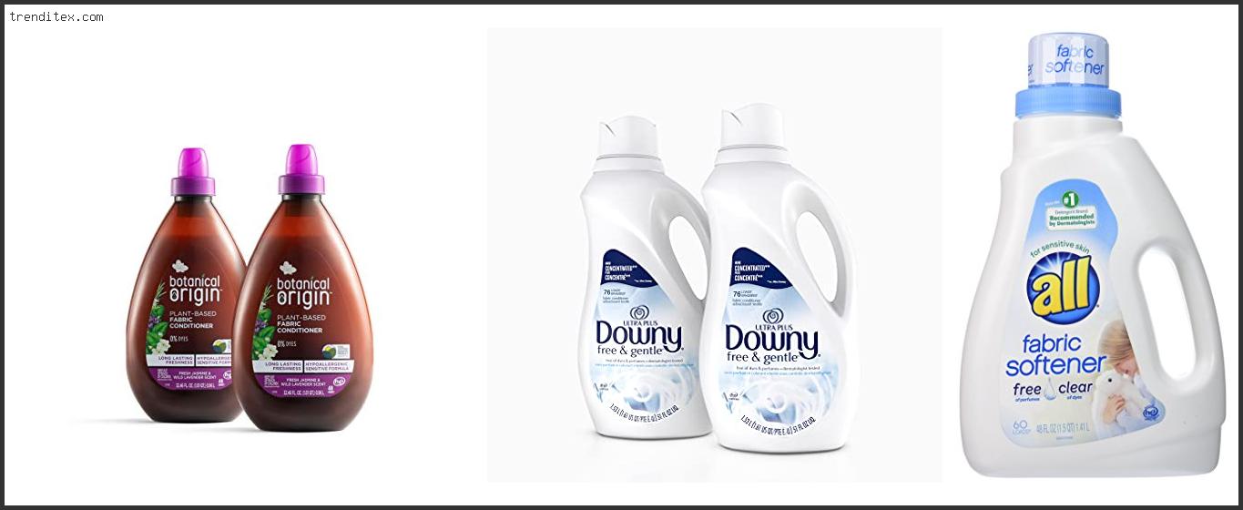 Top 10 Best Fabric Softener For Eczema [2022] Trendi Tex