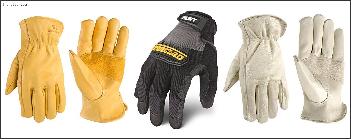 Top 10 Best Leather Work Gloves Made In Usa [2022] Trendi Tex