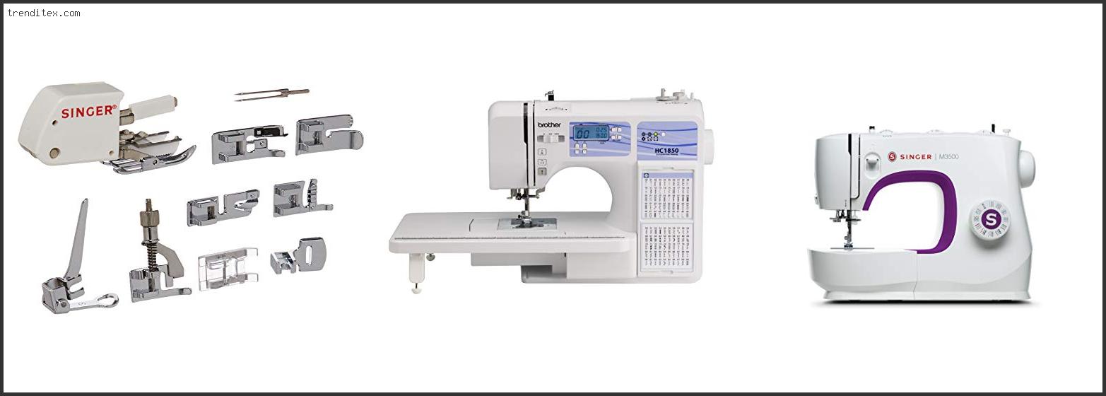 Top 10 Best Singer Sewing Machine For Quilting [2022] Trendi Tex