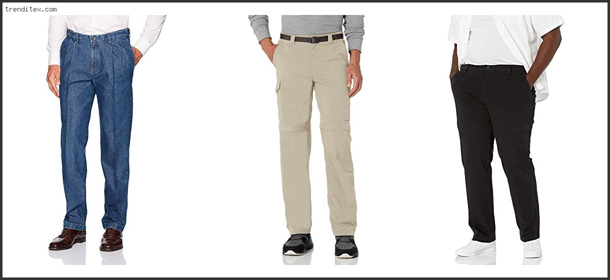 Top 10 Best Pants For Overweight Men [2022] | Trendi Tex