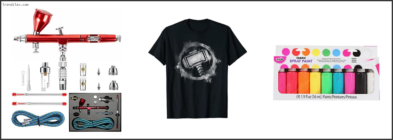 Top 10 Best Spray Paint For Tshirts [2022] Trendi Tex