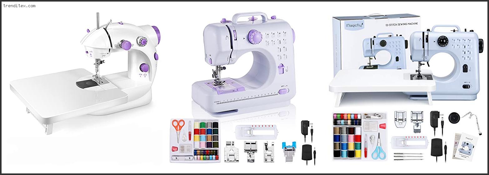Top 10 Best Lightweight Sewing Machine For Beginners [2022] Trendi Tex