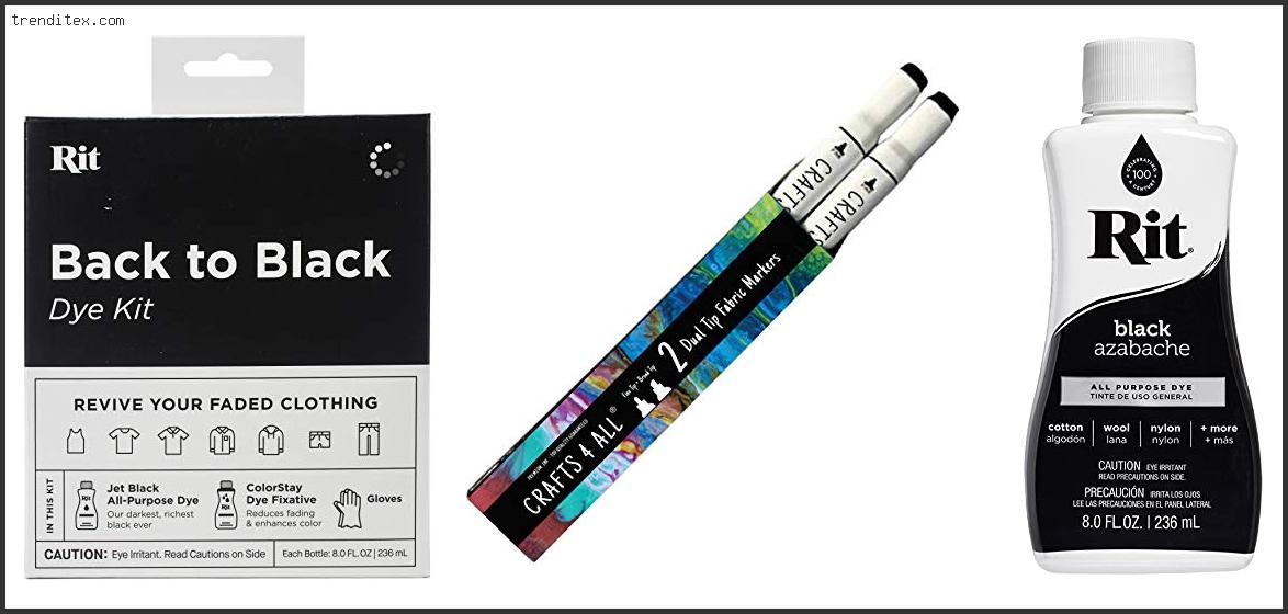 Top 10 Best Way To Dye Fabric Black [2022] Trendi Tex