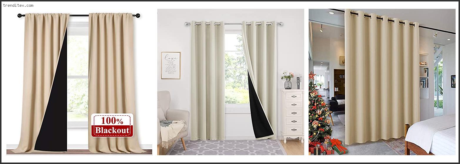 Top 10 Best Noise Cancelling Curtains 2022 Trendi Tex   7262 