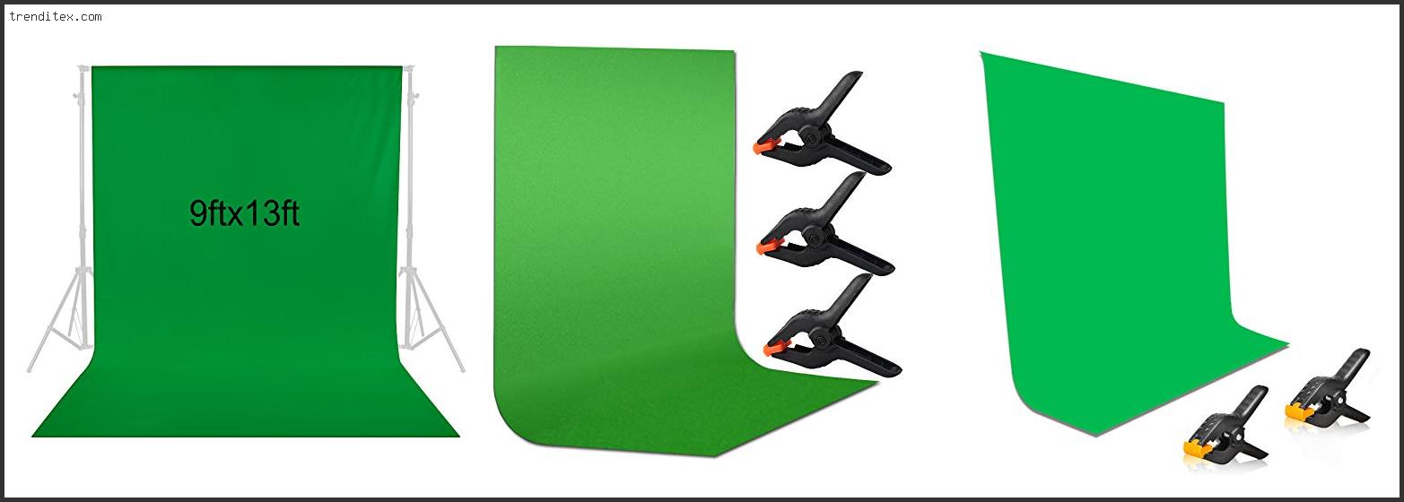 Top 10 Best Fabric For Green Screen [2022] Trendi Tex