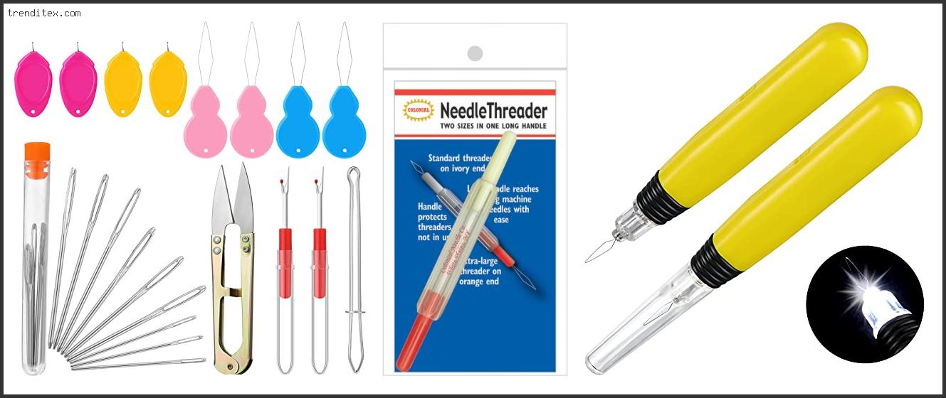 Top 10 Best Needle Threader For Embroidery [2022] Trendi Tex