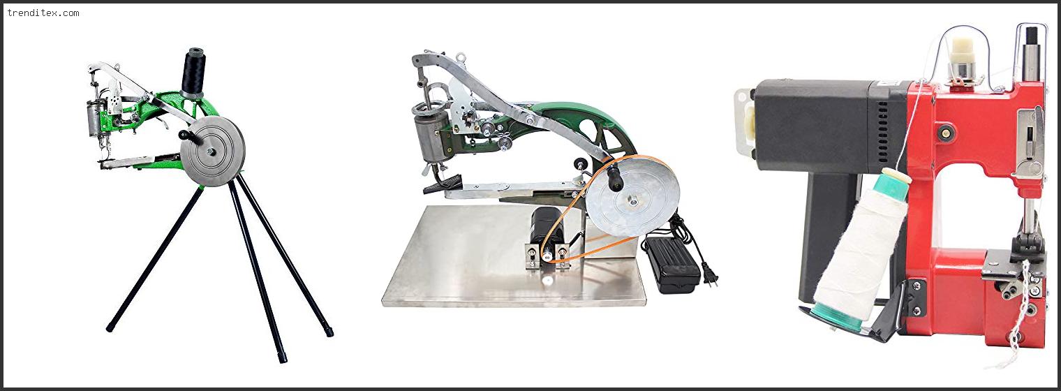 Top 10 Best Cobbler Leather Sewing Machine [2022] Trendi Tex
