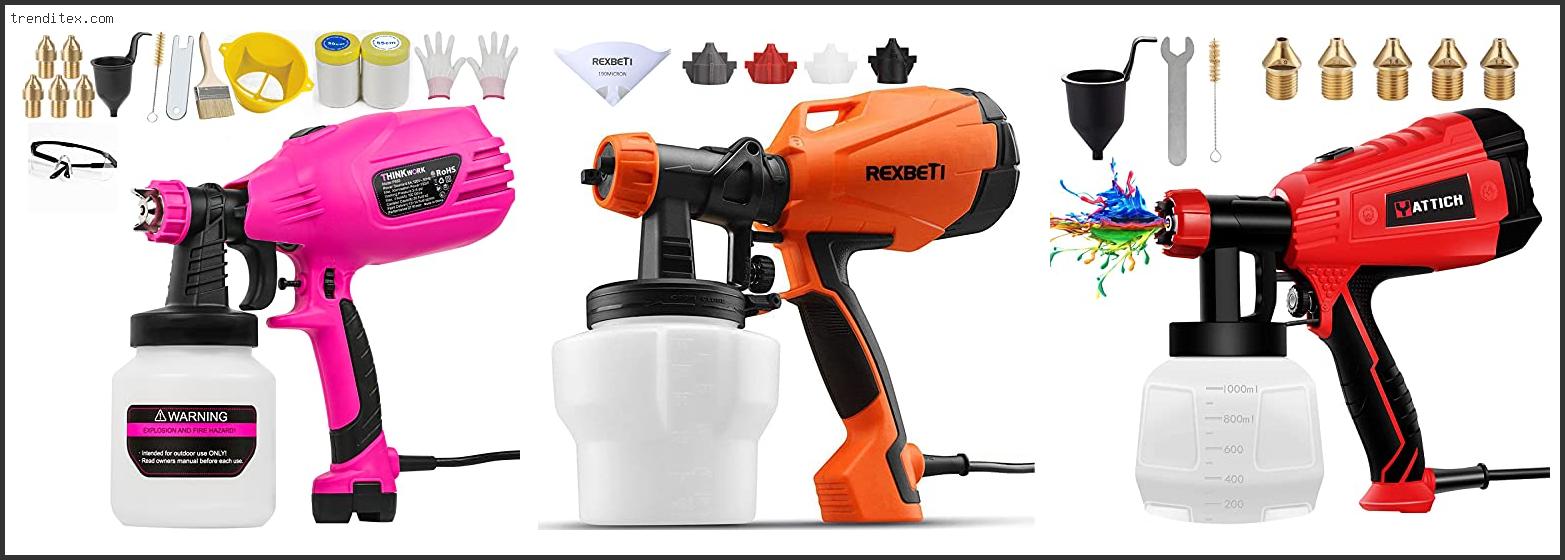 Top 10 Best Spray Gun For Painting Furniture [2022] Trendi Tex