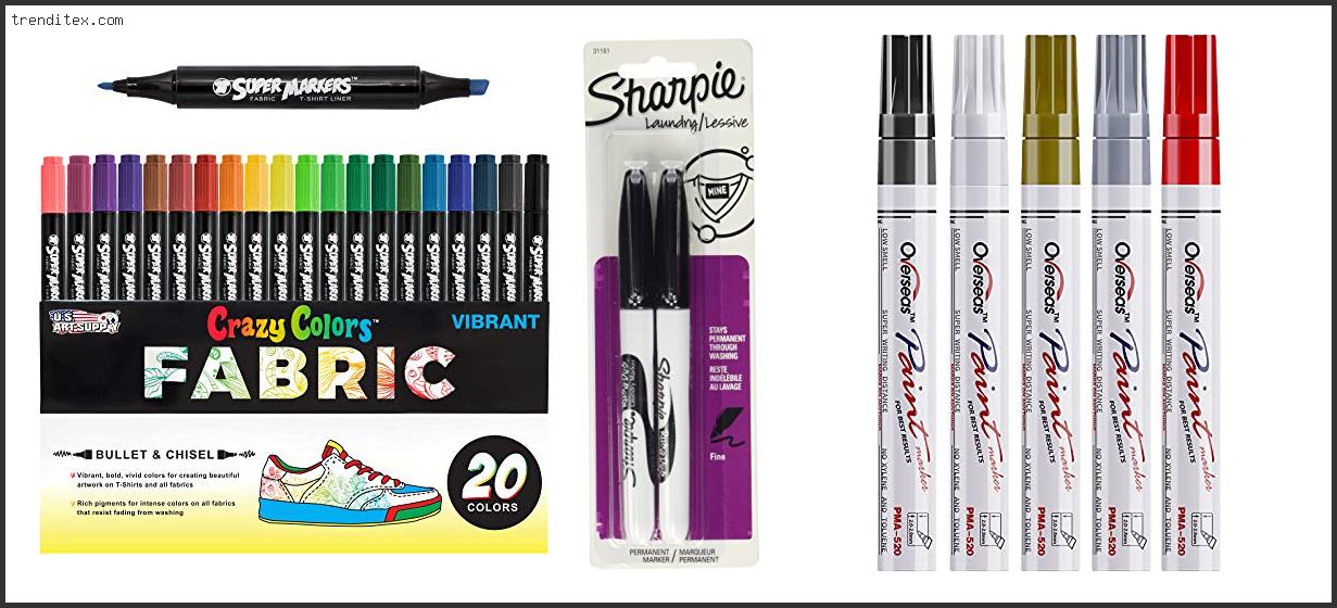 Top 10 Best Markers For Fabric [2022] | Trendi Tex