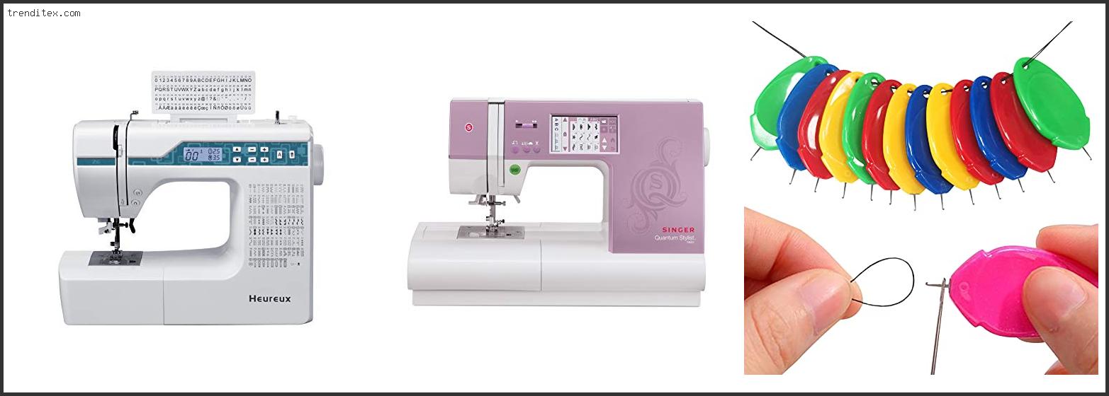 Top 10 Best Sewing Machine Needle Threader [2022] Trendi Tex