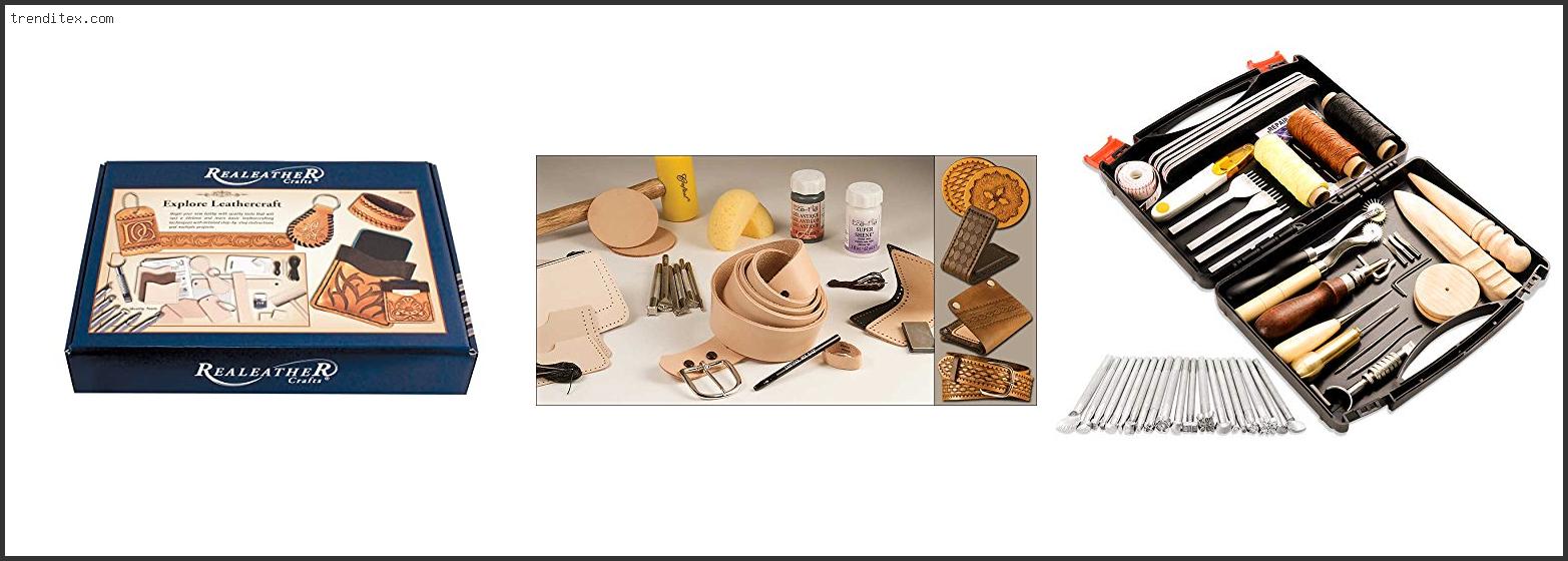 Top 10 Best Leather Working Kit For Beginners [2022] Trendi Tex