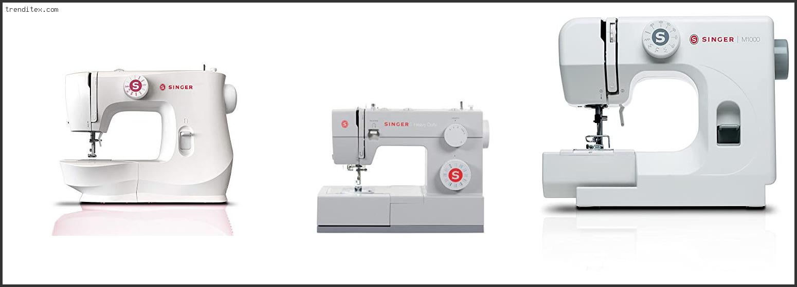 Top 10 Best Singer Sewing Machine For Beginners [2022] Trendi Tex