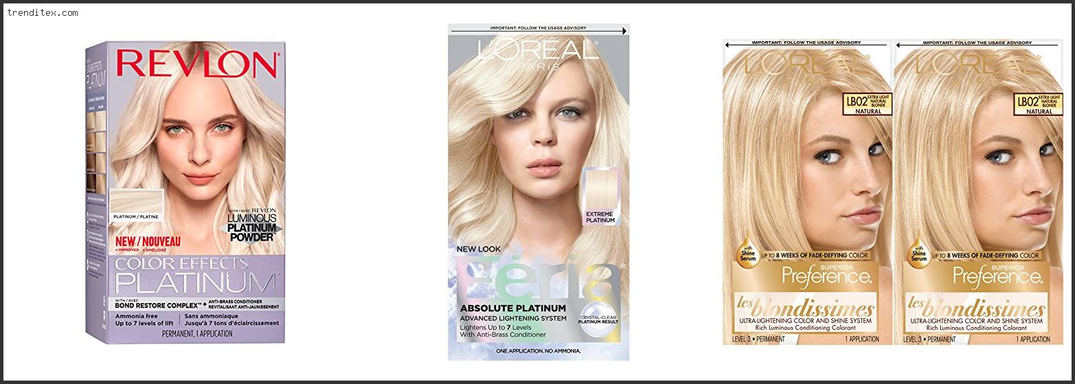 Top 10 Best Platinum Blonde Hair Dye For Black Hair [2022] Trendi Tex