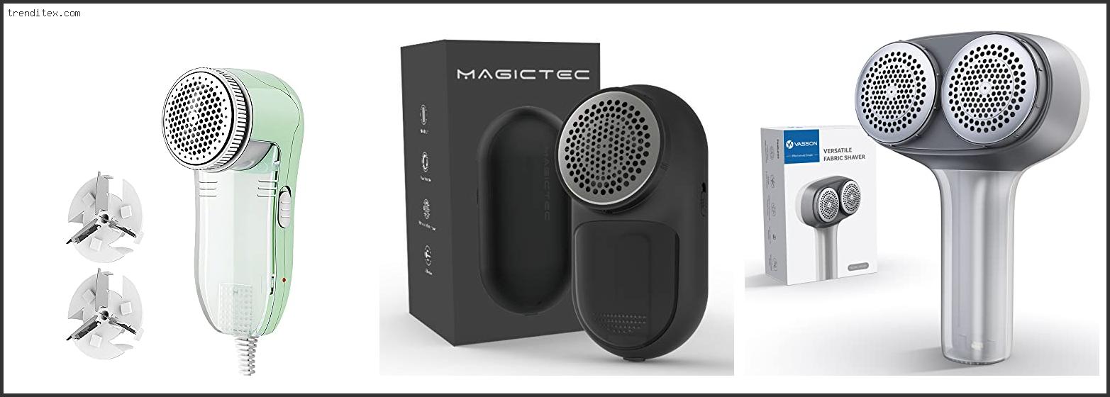 Top 10 Best Electric Fabric Shaver [2022] Trendi Tex