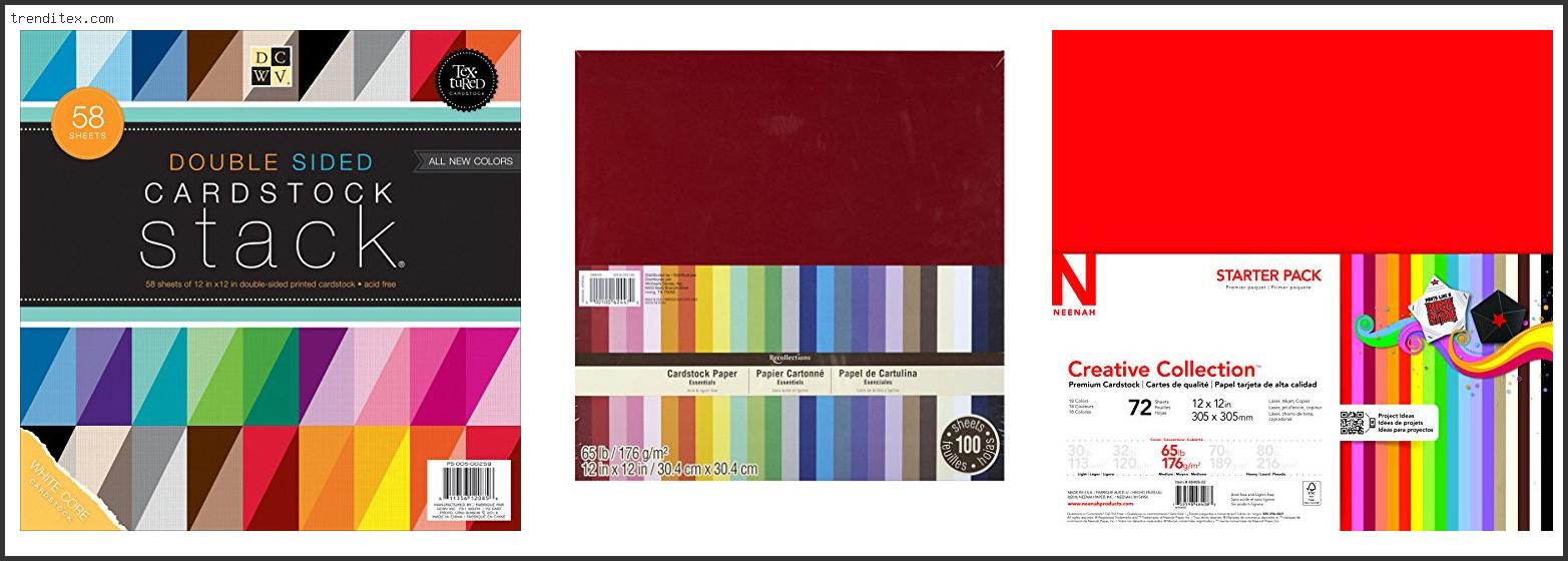 Top 10 Best Cardstock For Cricut [2022] Trendi Tex