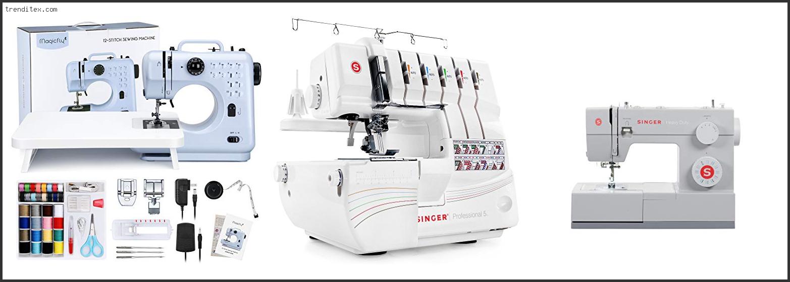 Top 10 Best Serger Sewing Machine For Beginners [2022] Trendi Tex