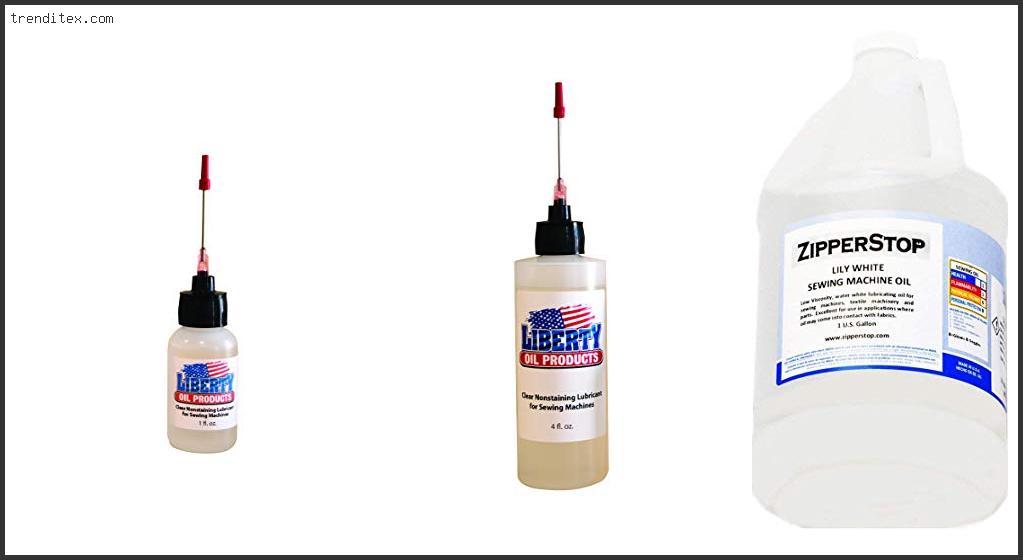 Top 10 Best Sewing Machine Oil [2022] Trendi Tex
