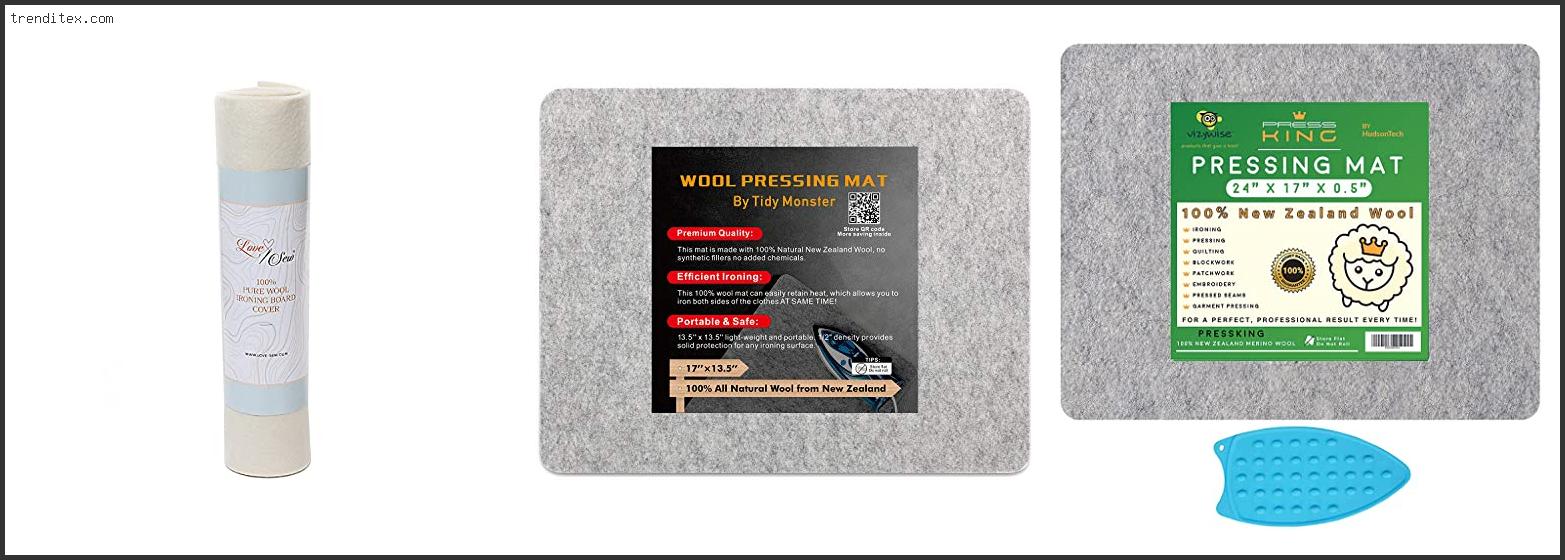 Top 10 Best Wool Ironing Mat For Quilters [2022] Trendi Tex