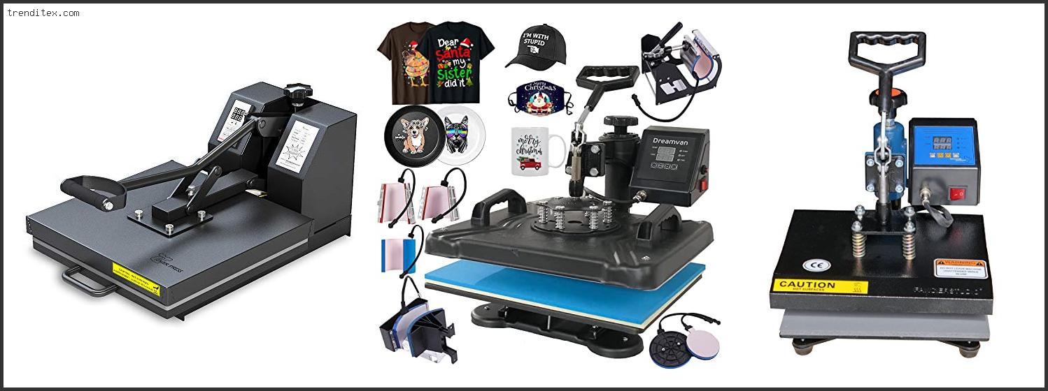 Top 10 Best Heat Press Machine For Rhinestone Transfers [2022] Trendi Tex