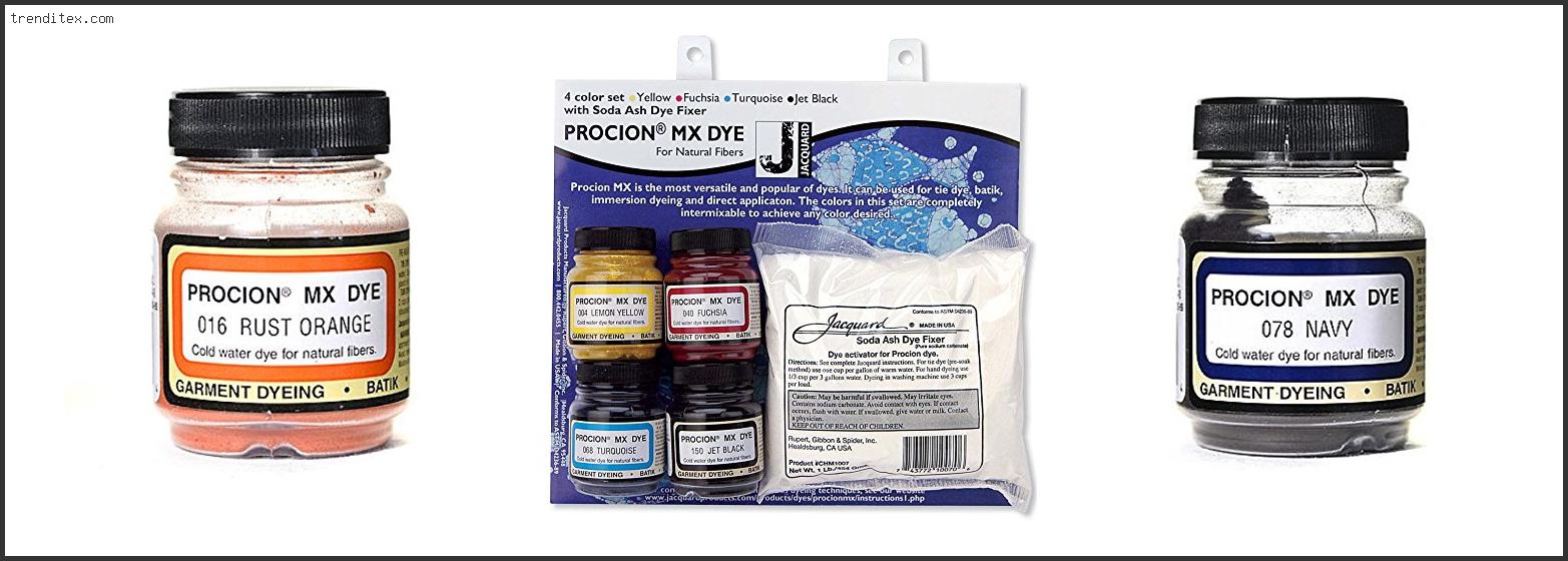 Top 10 Best Cold Water Fabric Dye [2022] Trendi Tex
