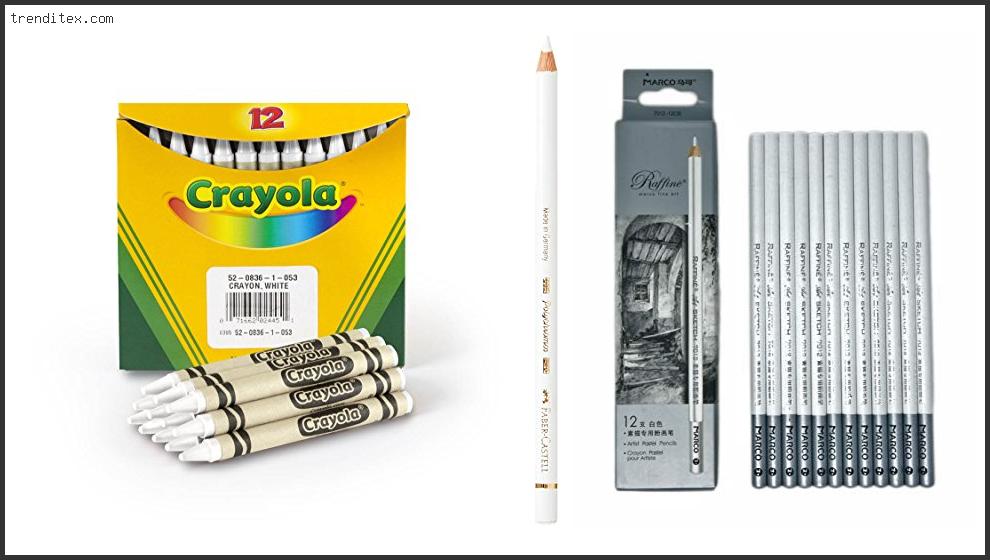 Top 10 Best White Colored Pencil [2022] Trendi Tex