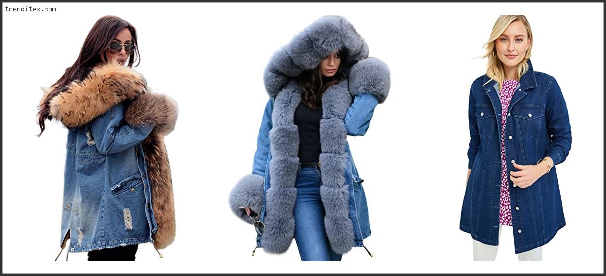 Top 10 Best Denim Jacket For Plus Size [2022] Trendi Tex