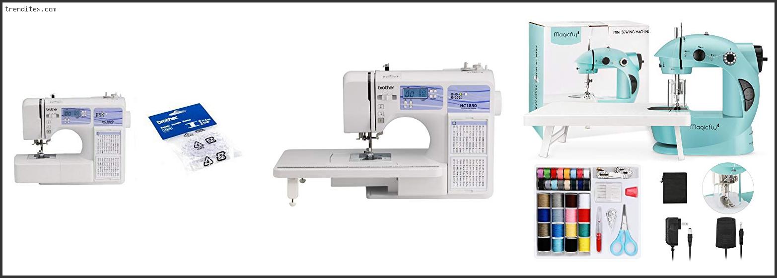 Top 10 Best Sewing Machine For Monogramming Large Font [2022] Trendi Tex