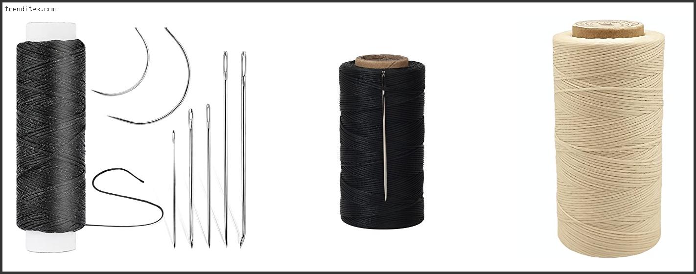 Top 10 Best Thread For Hand Sewing Leather [2022] Trendi Tex