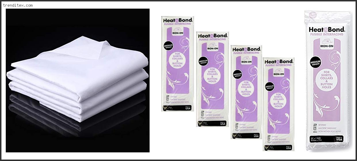 Top 10 Best Fusible Interfacing [2022] Trendi Tex